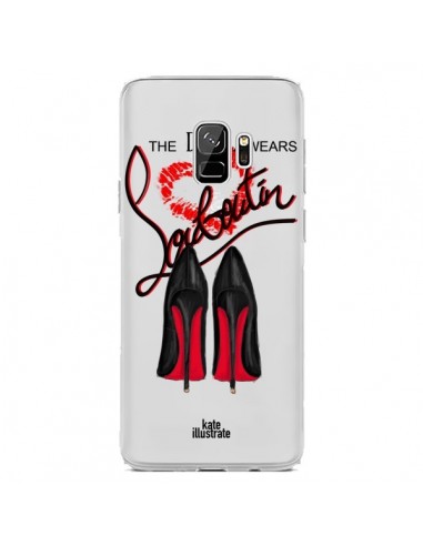 Coque Samsung S9 The Devil Wears Shoes Demon Chaussures Transparente - kateillustrate