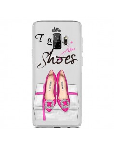 Coque Samsung S9 I Work For Shoes Chaussures Transparente...