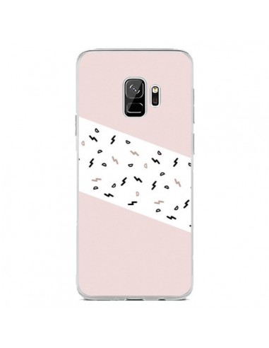 Coque Samsung S9 Festive Pattern Rose - Koura-Rosy Kane