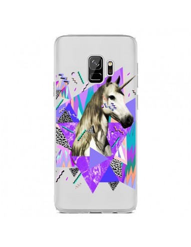 Coque Samsung S9 Licorne Unicorn Azteque Transparente - Kris Tate
