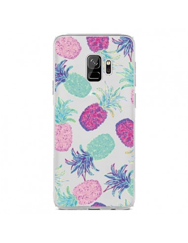 Coque Samsung S9 Ananas Pineapple Fruit Ete Summer Transparente - Lisa Argyropoulos