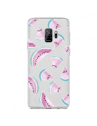 Coque Samsung S9 Pasteque Watermelon Fruit Ete Summer Transparente - Lisa Argyropoulos