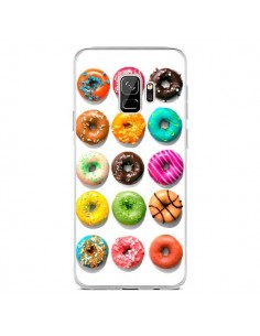Coque Samsung S9 Donuts Multicolore Chocolat Vanille -...