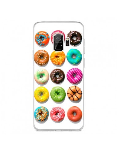 Coque Samsung S9 Donuts Multicolore Chocolat Vanille - Laetitia