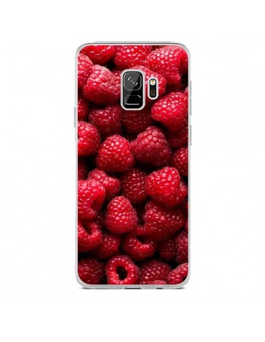 Coque Samsung S9 Framboise Raspberry Fruit - Laetitia