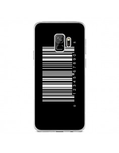 Coque Samsung S9 Code Barres Blanc - Laetitia