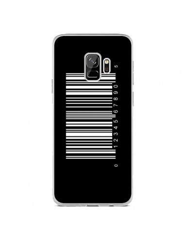 Coque Samsung S9 Code Barres Blanc - Laetitia