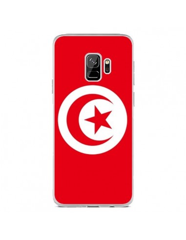 Coque Samsung S9 Drapeau Tunisie Tunisien - Laetitia
