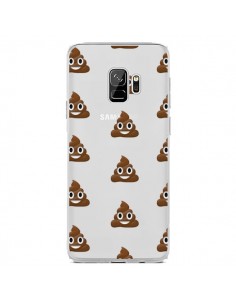 Coque Samsung S9 Shit Poop Emoticone Emoji Transparente -...