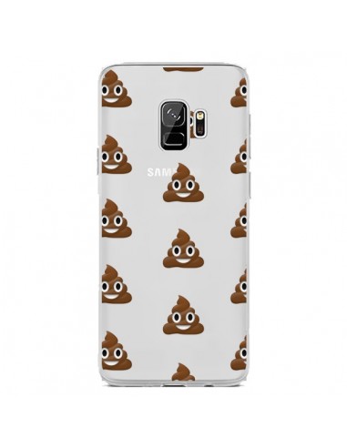 Coque Samsung S9 Shit Poop Emoticone Emoji Transparente - Laetitia