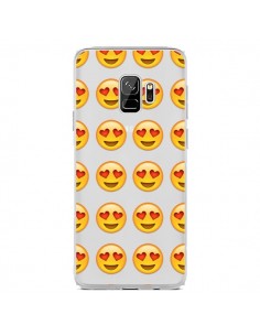 Coque Samsung S9 Love Amoureux Smiley Emoticone Emoji...