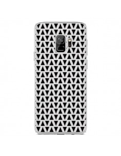 Coque Samsung S9 Triangles Romi Azteque Noir Transparente...