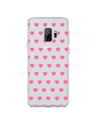 Coque Samsung S9 Coeur Heart Love Amour Rose...