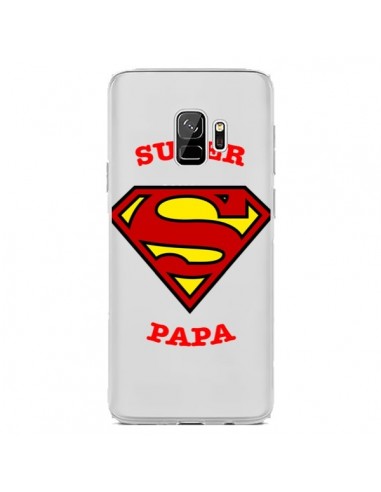 Coque Samsung S9 Super Papa Transparente - Laetitia