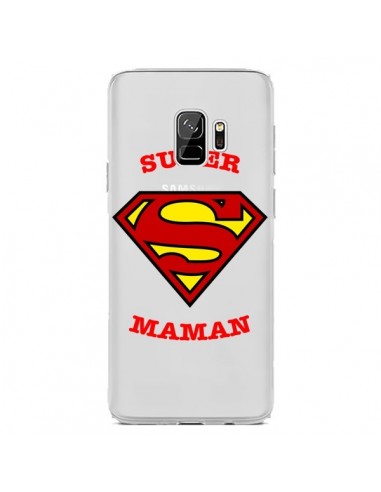 Coque Samsung S9 Super Maman Transparente - Laetitia