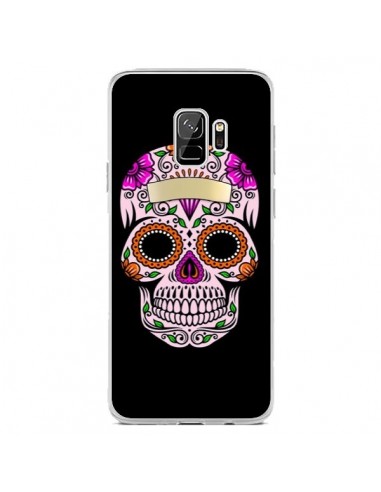Coque Samsung S9 Tête de Mort Mexicaine Multicolore - Laetitia