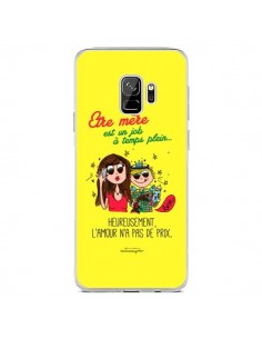 Coque Samsung S9 Etre mère est un job à plein temps Fête...