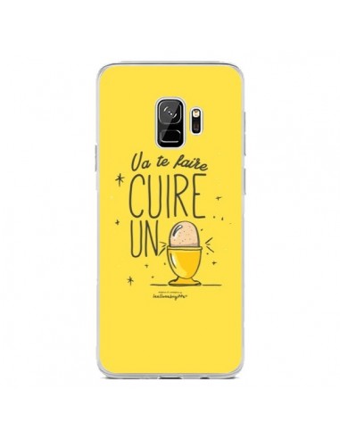 Coque Samsung S9 Va te faire cuir un oeuf jaune - Leellouebrigitte
