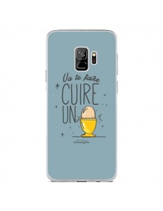 Coque Samsung S9 Va te faire cuir un oeuf gris -...