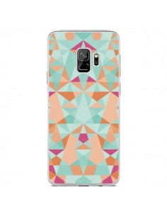 Coque Samsung S9 Azteque Vert - Leandro Pita