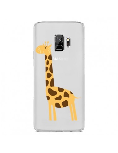 Coque Samsung S9 Girafe Giraffe Animal Savane Transparente - Petit Griffin