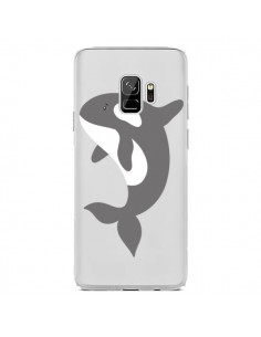 Coque Samsung S9 Orque Orca Ocean Transparente - Petit...