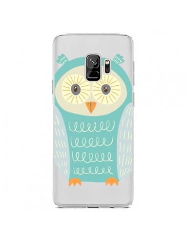 Coque Samsung S9 Hibou Owl Transparente - Petit Griffin