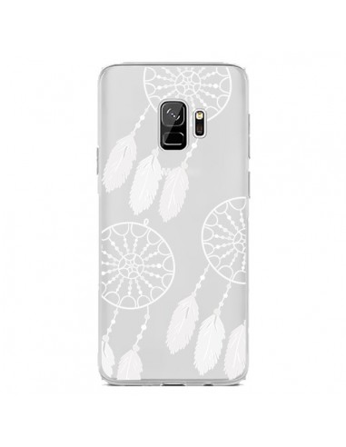 Coque Samsung S9 Attrape Rêves Blanc Dreamcatcher Triple Transparente - Petit Griffin