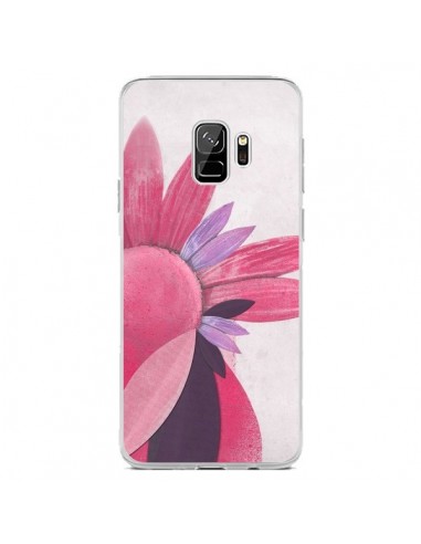 Coque Samsung S9 Flowers Fleurs Roses - Lassana