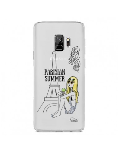 Coque Samsung S9 Parisian Summer Ete Parisien Transparente - Lolo Santo