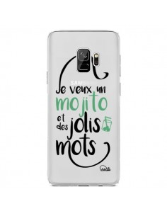 Coque Samsung S9 Je veux un mojito et des jolis mots...