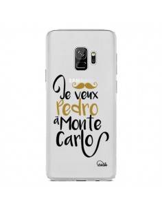 Coque Samsung S9 Je veux Pedro à Monte Carlo Transparente...