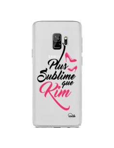 Coque Samsung S9 Plus sublime que Kim Transparente - Lolo...