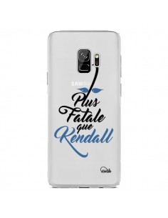 Coque Samsung S9 Plus Fatale que Kendall Transparente -...