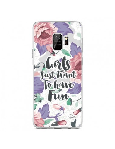 Coque Samsung S9 Girls Fun Transparente - Lolo Santo