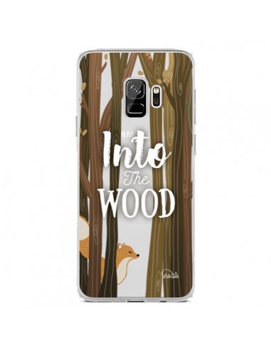 Coque Samsung S9 Into The Wild Renard Bois Transparente - Lolo Santo