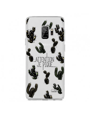 Coque Samsung S9 Cactus Je Pique Transparente - Lolo Santo