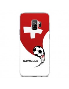Coque Samsung S9 Equipe Suisse Switzerland Football -...