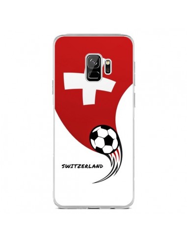 Coque Samsung S9 Equipe Suisse Switzerland Football - Madotta