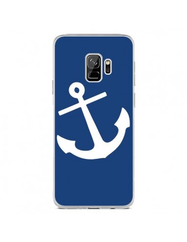 Coque Samsung S9 Ancre Navire Navy Blue Anchor - Mary Nesrala