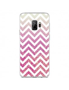 Coque Samsung S9 Chevron Pixie Dust Triangle Azteque -...