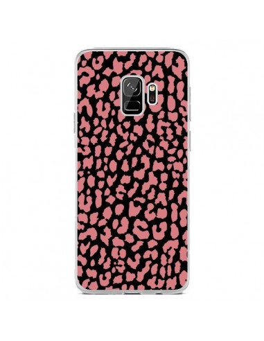 Coque Samsung S9 Leopard Corail - Mary Nesrala