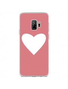 Coque Samsung S9 Coeur Corail - Mary Nesrala