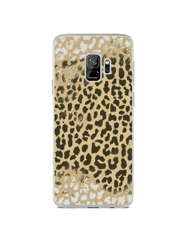 Coque Samsung S9 Leopard Golden Or Doré - Mary Nesrala