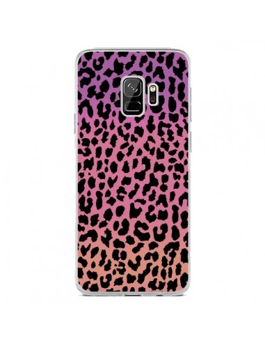 Coque Samsung S9 Leopard Hot Rose Corail - Mary Nesrala