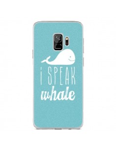 Coque Samsung S9 I Speak Whale Baleine - Mary Nesrala