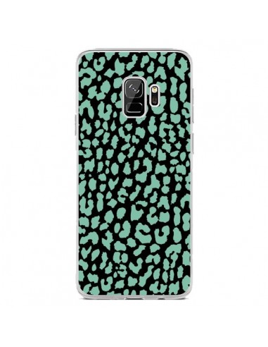 Coque Samsung S9 Leopard Mint Vert - Mary Nesrala