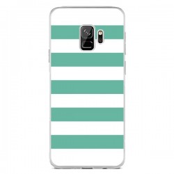 Coque Samsung S9 Bandes Mint Vert - Mary Nesrala