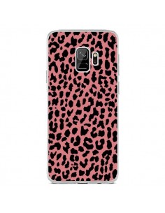 Coque Samsung S9 Leopard Corail Neon - Mary Nesrala