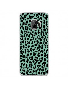 Coque Samsung S9 Leopard Mint Vert Neon - Mary Nesrala